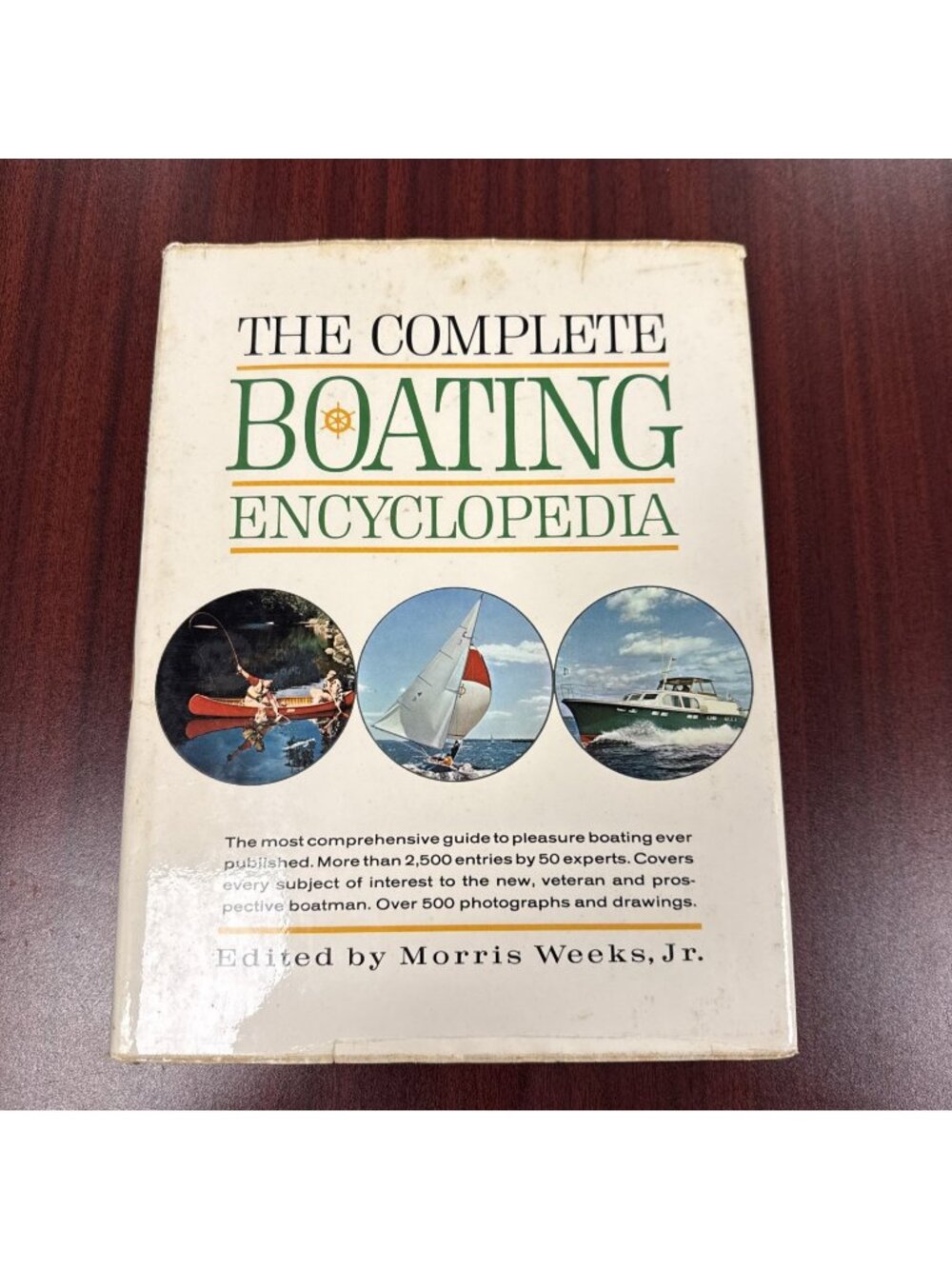 Vintage 1964 The Complete Boating Encyclopedia Morris Weeks Jr